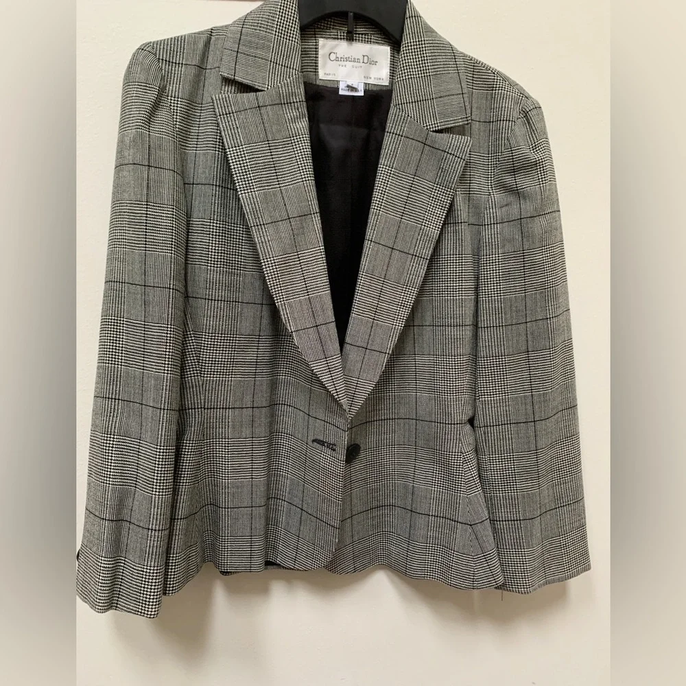 Christian Dior vintage 2 pieces Jacket and Skirt Suit - Size 4